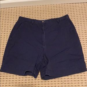 Navy shorts